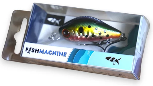 Wobler Fishmachine Plovući Wobler Raptor Naturální 4,5cm 8gr