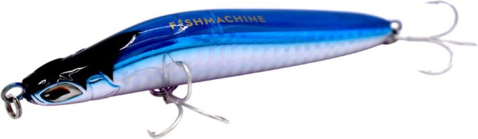 Wobler Fishmachine Stickbait Longcaster Plava Potonuli 10,5cm 40gr