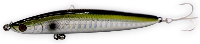 Wobler Fishmachine Stickbait Shorebeater Smeđa Potopni 10,5cm 15gr