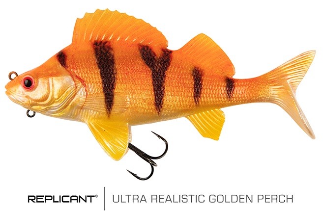Wobler Rage Ultra Realistic Replicant Roach Golden Perch