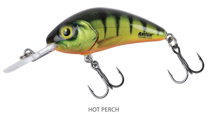 Wobler Salmo Rattlin' Hornet Floating 3,5cm