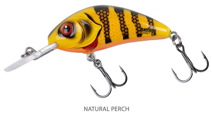 Wobler Salmo Rattlin' Hornet Floating 5,5cm