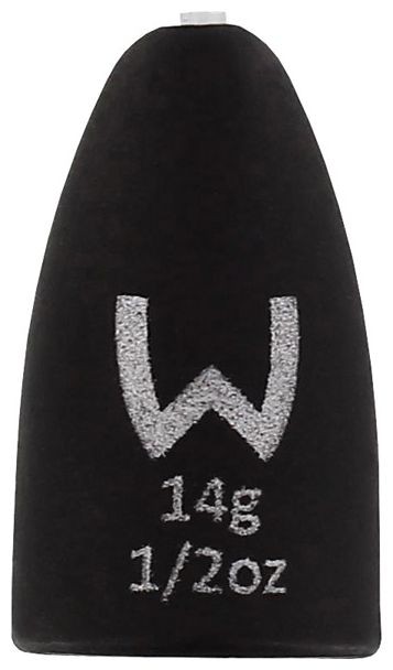 Wolframova Olova Westin Tungsten Bullet Weights Matte Black