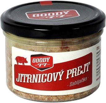Zabijačkové speciality GOODY 77 Jitrnicový prejt 170g