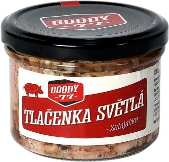 Zabijačkové speciality GOODY 77 Tlačenka světlá 170g
