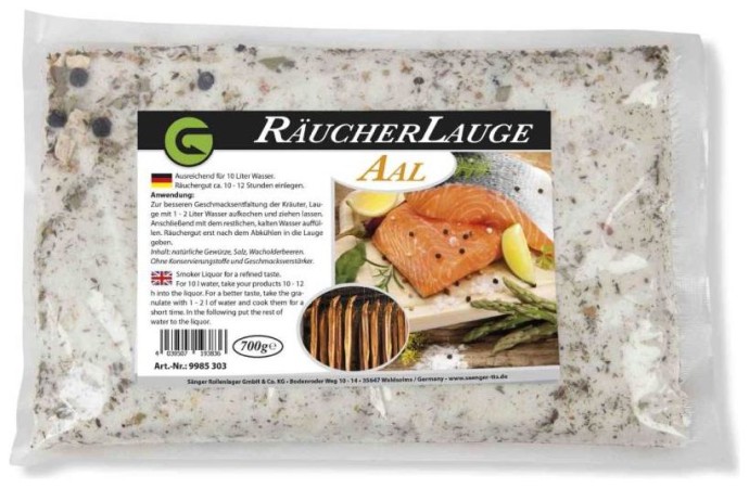 Začin za dimljenje jegulja Saenger 700g