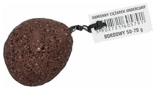 Zadržavanje UnderCarp Težina od kamena Oči Klip Bordo
