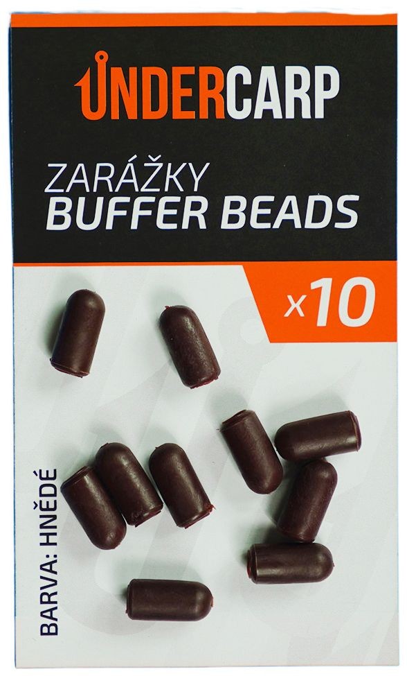 Zarážke Buffer Beads UnderCarp Smeđe
