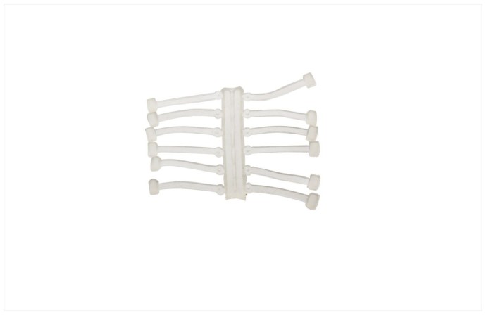 Zarážky na boilies a pelety Mistrall dlhé priehľadné Zarážky na boilies a pelety Mistrall dlhé priehľadné