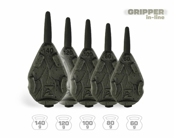 Záťaž ZFish Olovo Gripper In-line