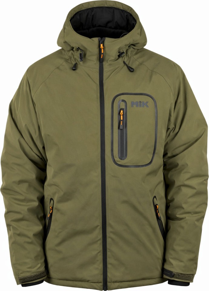 Zateplená Bunda Mikbaits Thermo Exclusive Zelená