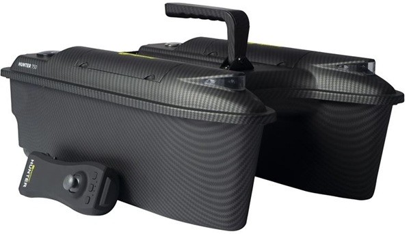 Zavážecí Loďka RidgeMonkey Hunter 750 Bait Boat Hi-Viz