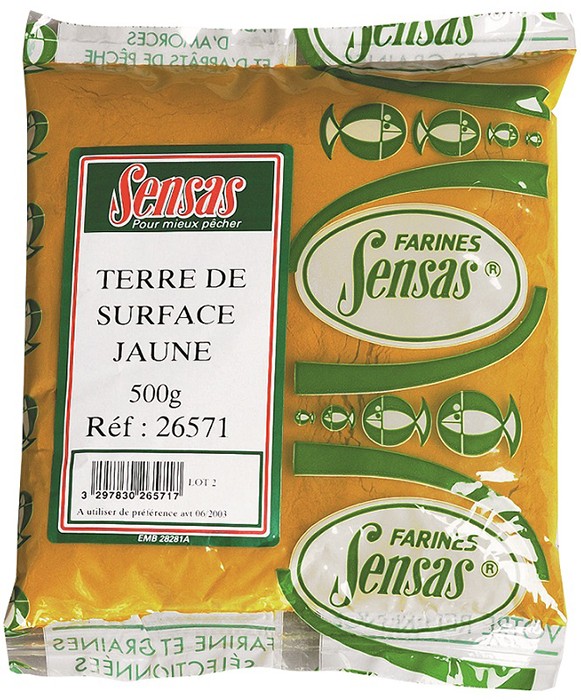 Zemlja za Primamu Sensas Terre De Surface Žuta 500gr
