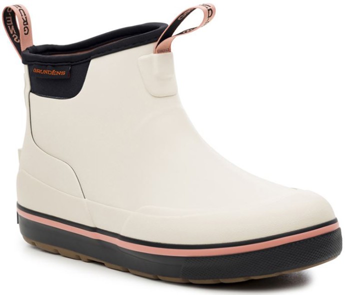 Ženske niske čizme Grundéns Wmn's Deck Boss Ankle Boot - Fog