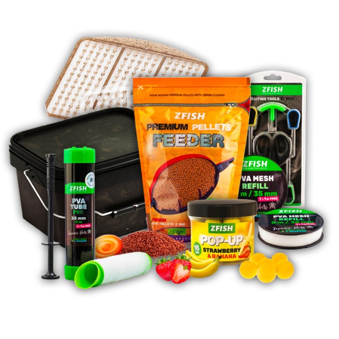 Zfish Set Šaranskog Pribora + Kanta GRATIS