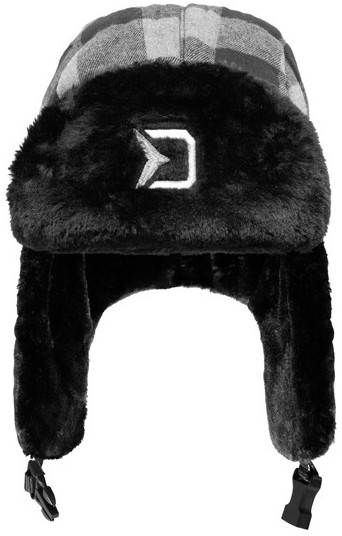 Zimska kapa s krznom Delphin BlackWAY UNI