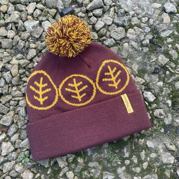 Zimska Kapa Wychwood Carp Bobble Hat Cihlová