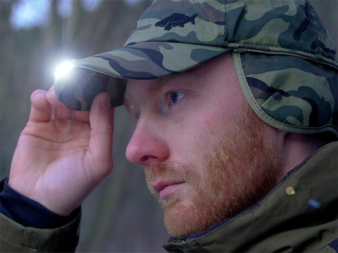 Zimska šilterica Delphin s LED osvjetljenjem OutLINE Camo UNI