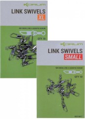 10 kom - Karabin s rotatorom Korum Link Swivels
