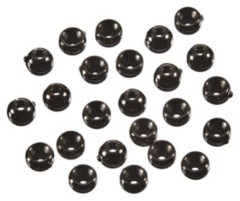 100kom - Perlice Giants Fishing Černá Beads Black