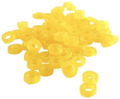 100ks Silikonové Kroužky DAIWA N'ZON