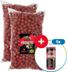 10kg Boilies Carp Only Frenetic A.L.T. Jahoda 20mm + Booster ZADARMO