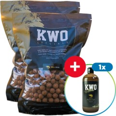 10kg Boilies KWO Krill Special 15mm + Booster ZDARMA