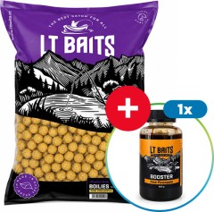 10kg - Boilies LT Baits Fine Pineapple 20mm + Booster BESPLATNO