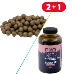 10kg Boilies LT Baits Top Crab 24mm + Booster Zadarmo