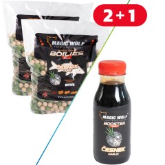 10kg Krmne Boilie Magic Wolf Češnjak 20mm + Booster BESPLATNO