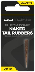 10kom - Gumeni konusni nastavak Avid Outline FleckTone Naked Tail Rubber