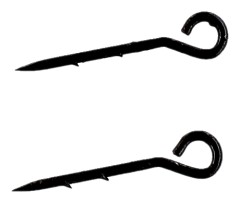 10kom - Metalni Šiljak Mikado Method Feeder