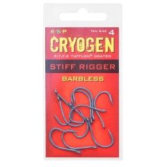 10kom - Udica ESP Cryogen Stiff Rigger Barbless