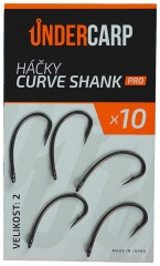10kom - Udica UnderCarp Curve Shank PRO