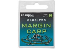 10kom - Udice bez Protihoda Drennan Margin Carp Barbless