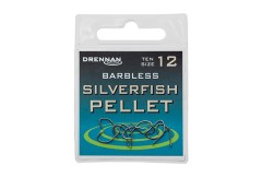 10kom - Udice bez Protihrota Drennan Silverfish Pellet Barbless