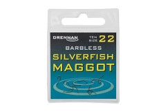 10kom - Udice bez Protihrotu Drennan Silverfish Maggot Barbless