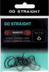 10kom - Udice Go Straight Bandits Barbless Veličina 6