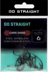 10kom - Udice Go Straight Curve Shanx Barbless Veličina 6