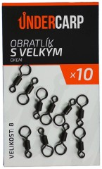 10kom - Vrtilica s velikim okom UnderCarp