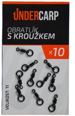 10kom - Vrtilica UnderCarp s prstenom Veličina 11