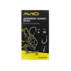 10ks - Háček Avid Carp Armorok Snag Barbed 10ks - Háček Avid Carp Armorok Snag Barbed