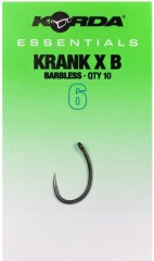 10ks - Háček Korda Essentials Krank X Barbless