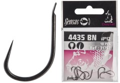 10ks - Háček Sensas Crazy Bait 4435 Barbless