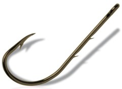 10ks - Háček VMC 9291 Faultless Baitholder Ringed BZ