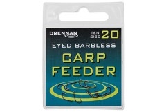10ks - Háčik bez Protihrotu Drennan Eyed Carp Feeder Barbless 10ks - Háčik bez Protihrotu Drennan Eyed Carp Feeder Barbless