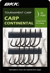 10ks - Háčik BKK Carp Continental 10ks - Háčik BKK Carp Continental