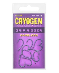 10ks - Háčik ESP Cryogen Grip Rigger Barbless