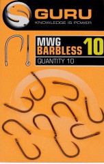 10ks - Háčik Guru MWG Hook Barbless
