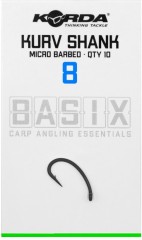 10ks - Háčik Korda Basix Kurv Barbed 10ks - Háčik Korda Basix Kurv Barbed